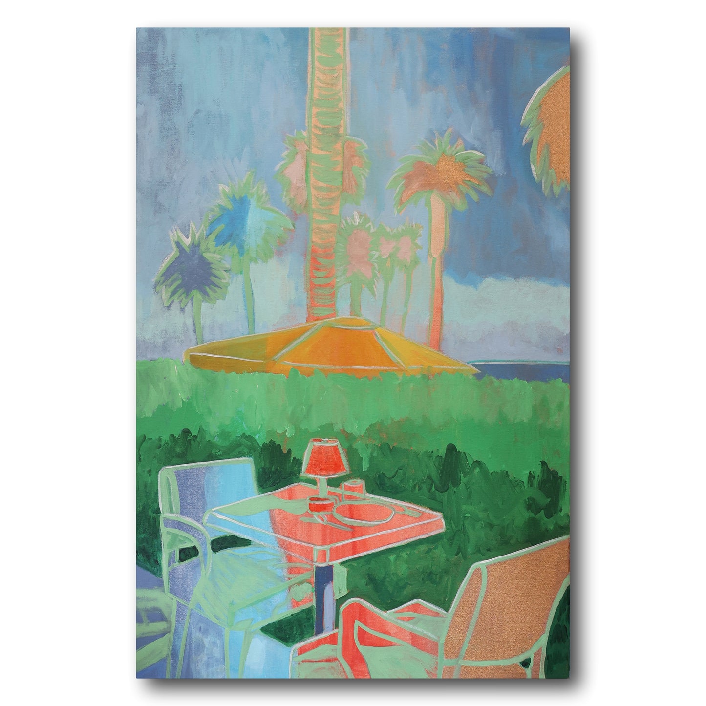 From Where I Sit - 36" x 24"