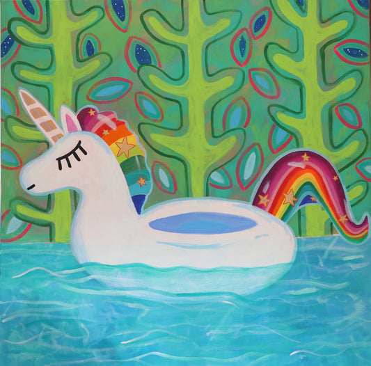 In The Power - 40 x 40