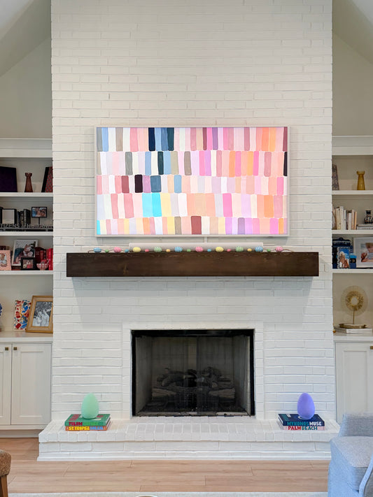 SBF Pastel Synchronicity Frame TV Art