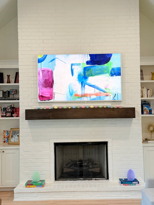 SBF Neon Daydream Frame TV Art