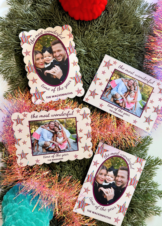 SBF Colorful Stars Holiday Card - Digital Download