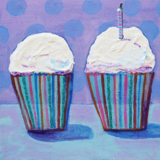Cupcakes 8” x 8”