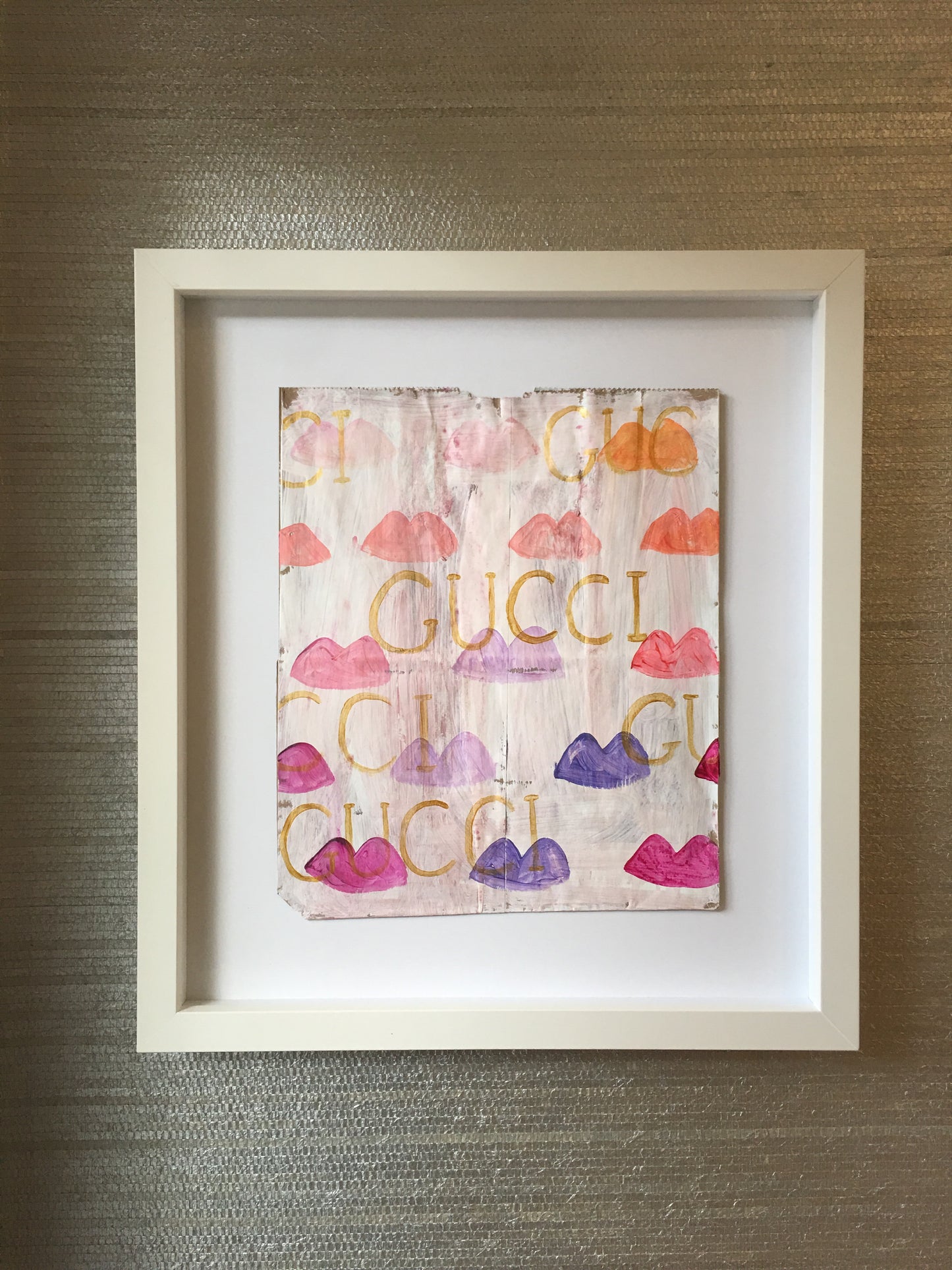 Framed Gucci Lipstick