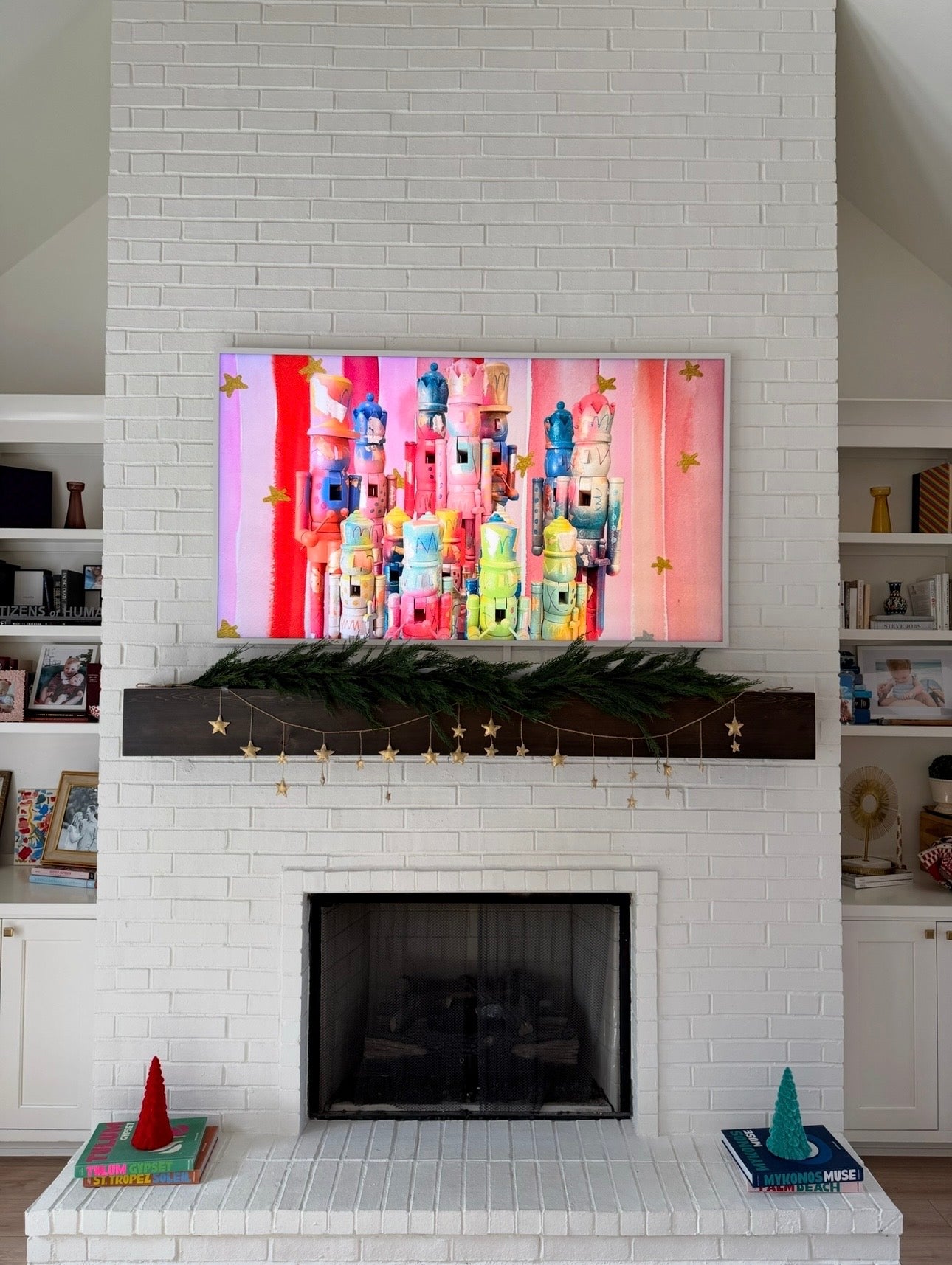 SBF Nutcracker Frame TV Art