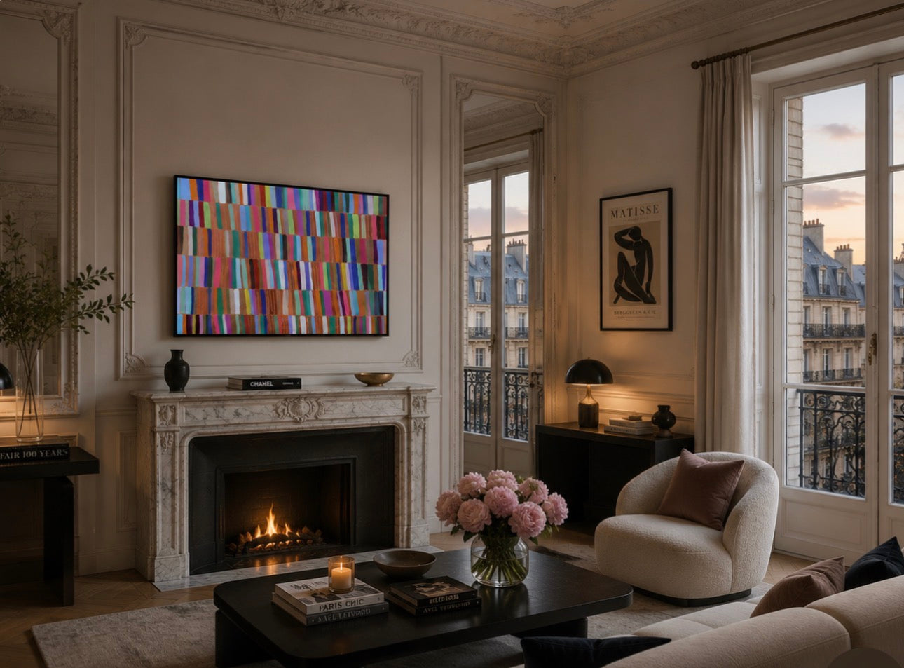 SBF Synchronicity Frame TV Art