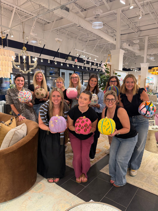 Pumpkin Painting Class- Luxe Tulsa- October 23rd