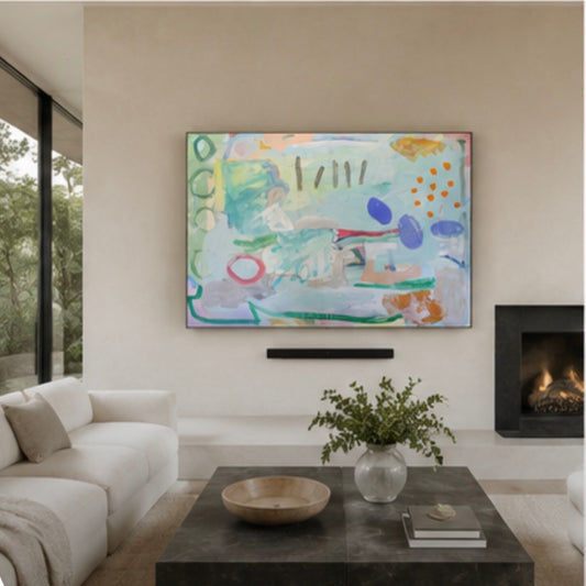 SBF Beach Cruiser Frame TV Art