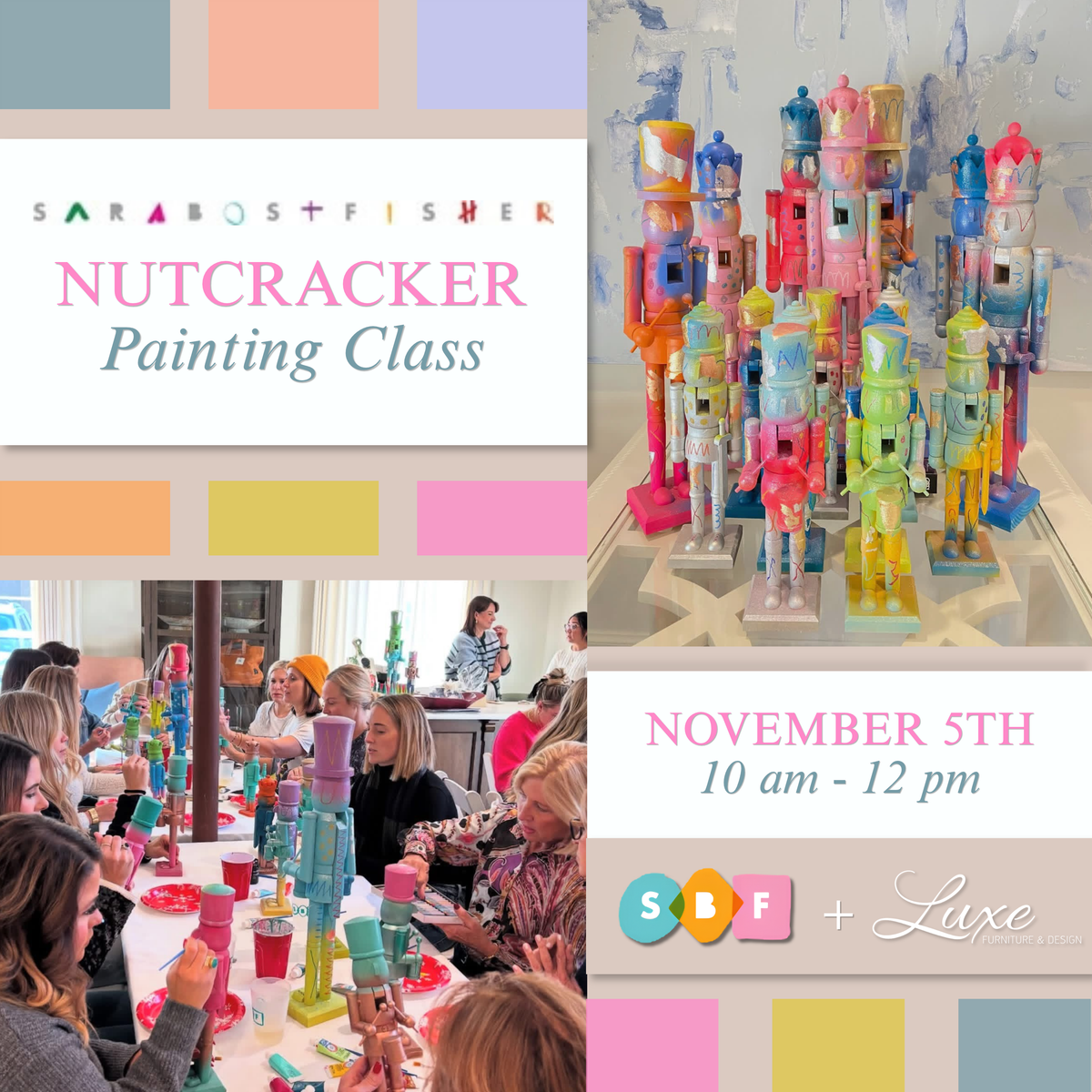 Nutcracker Workshop-Luxe-November 5th: 10am-12