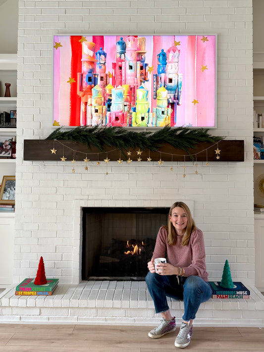 SBF Nutcracker Frame TV Art