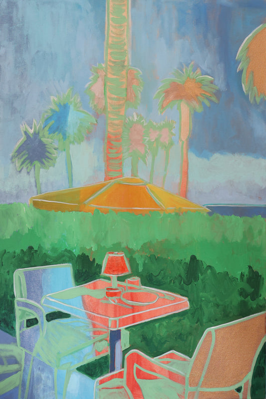 From Where I Sit - 36" x 24"