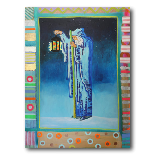 The Hermit Card - 48 x 36