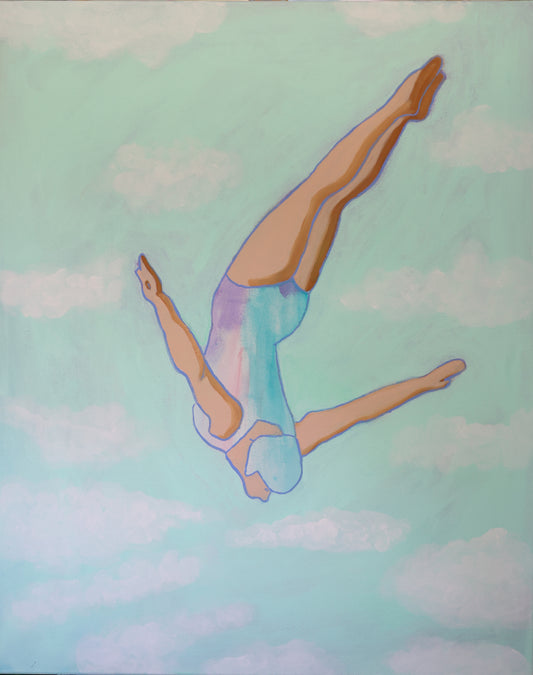 Leap of Faith - 30 x 24