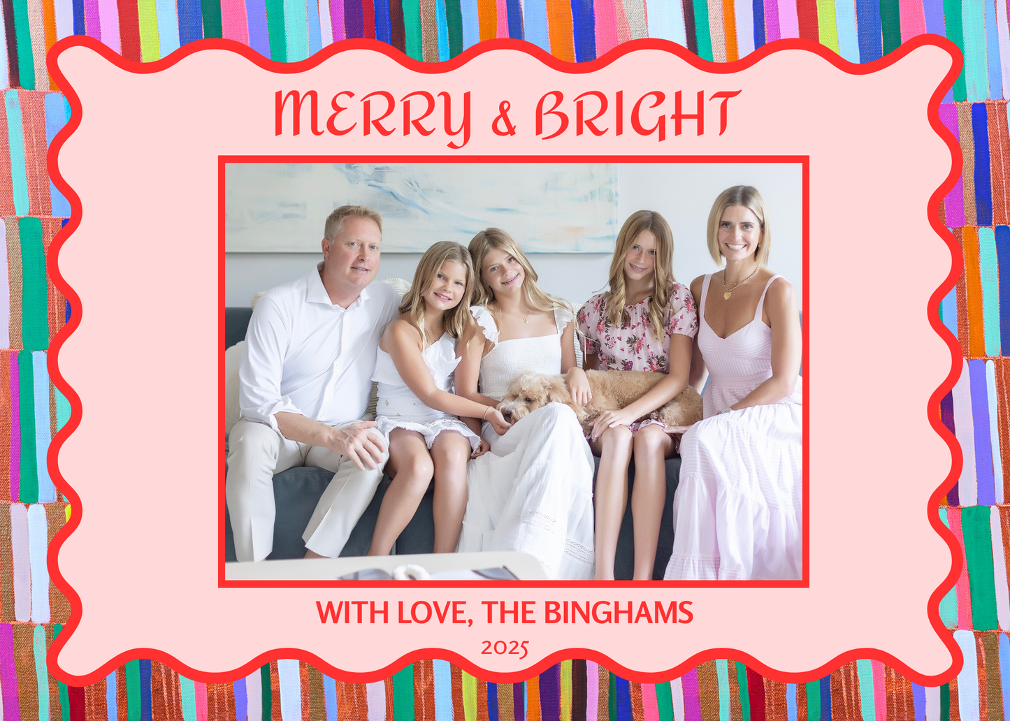 SBF Merry & Bright Holiday Card - Digital Download