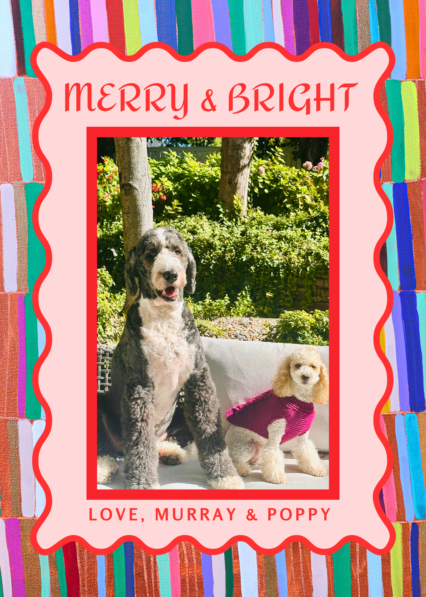 SBF Merry & Bright Holiday Card - Digital Download