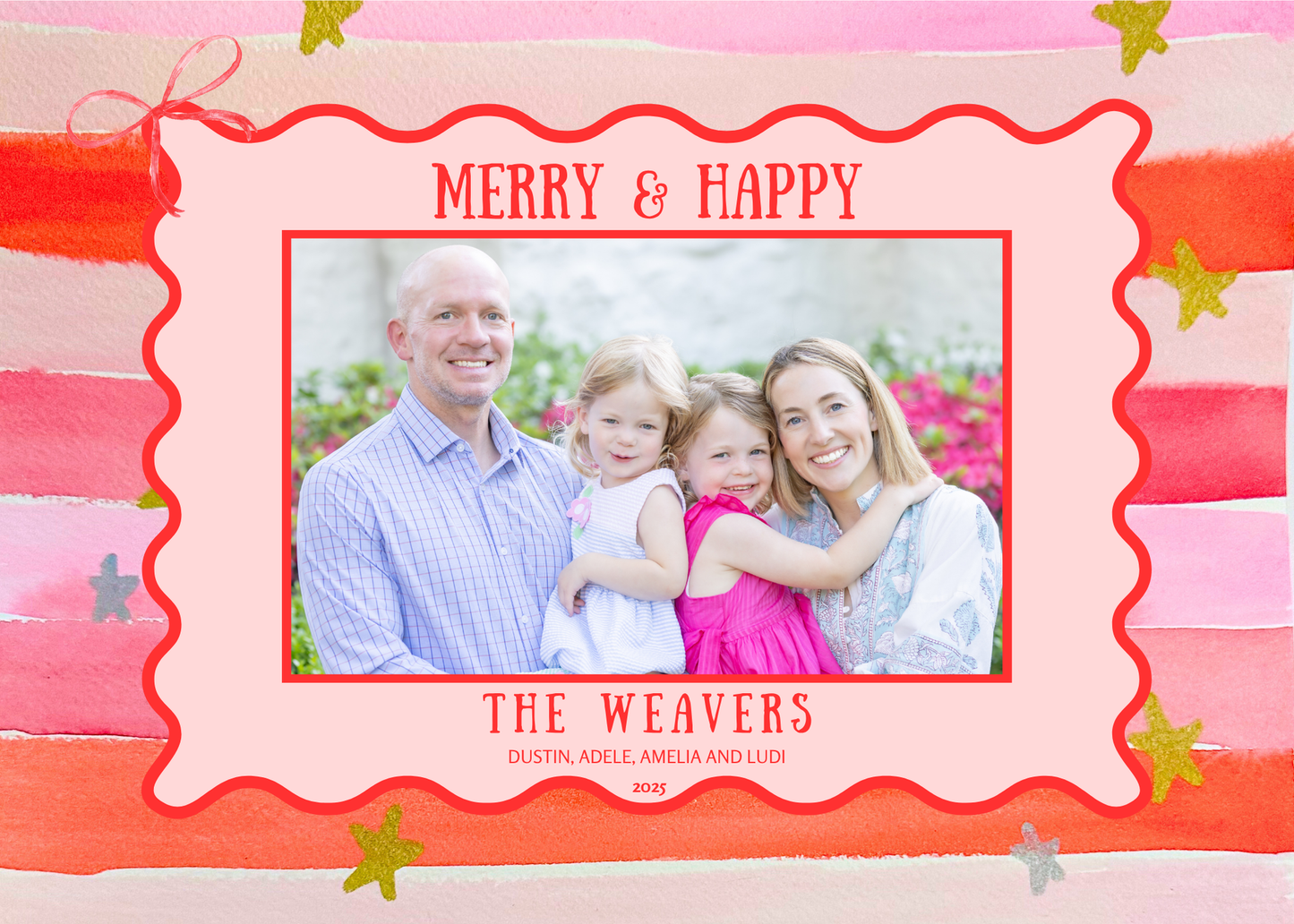 SBF Merry & Happy Holiday Card - Digital Download