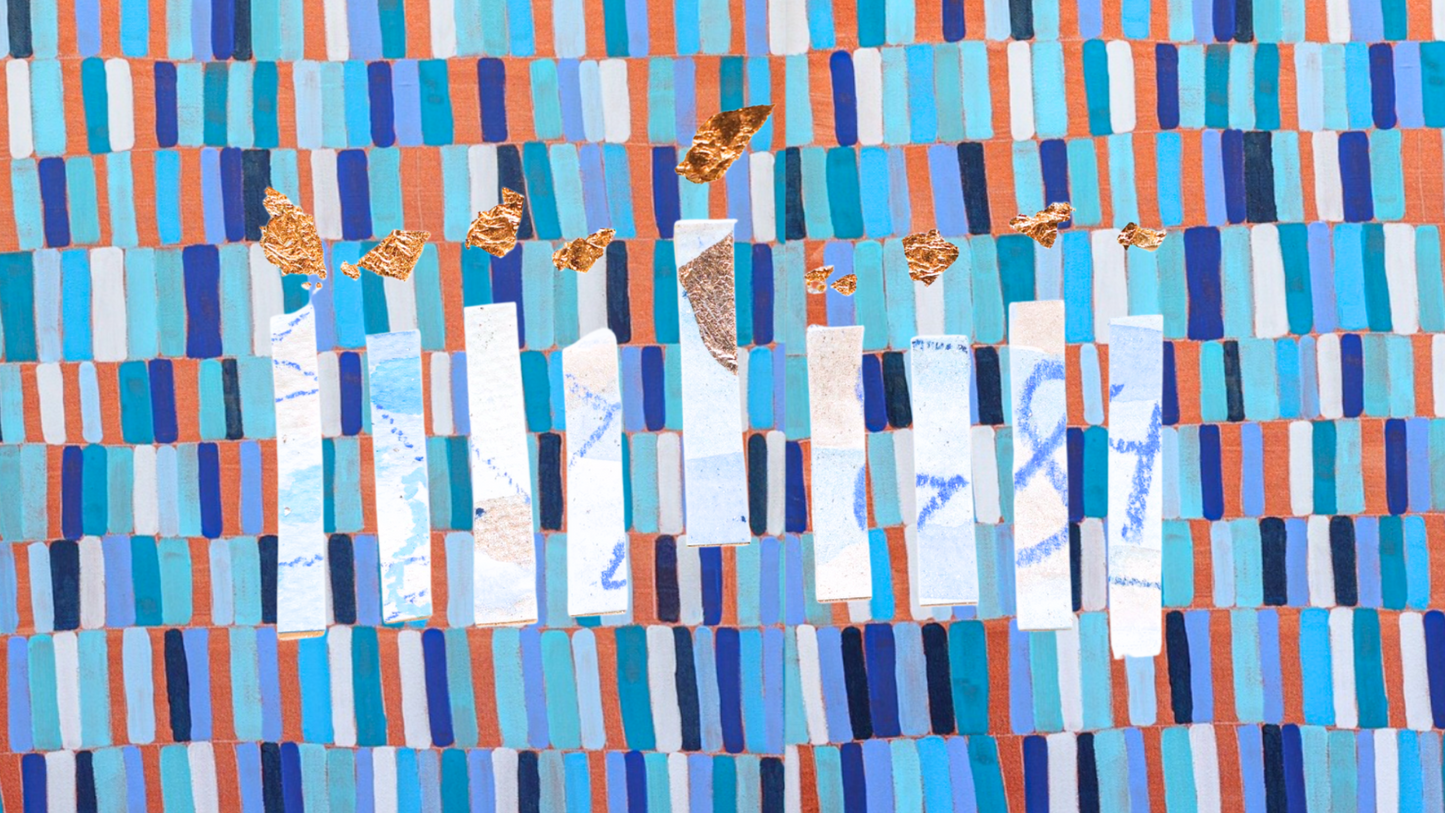 SBF Hanukkah Frame TV Art